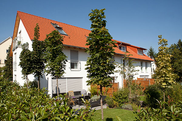 4 Reihenhäuser in Ladenburg, Scheffelstraße