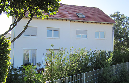 Doppelhaus in Heddesheim, Muckensturmerstraße