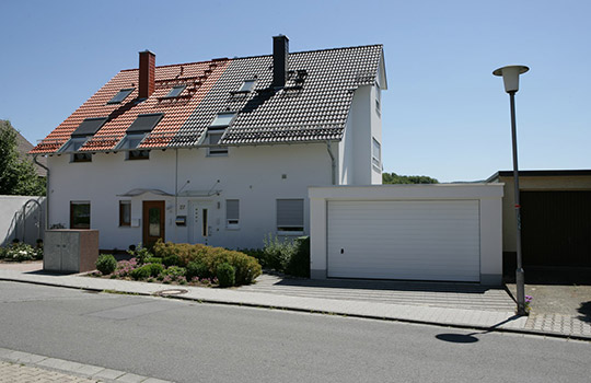 Doppelhaus in Birkenau-Niederliebersbach, Weinbergstraße