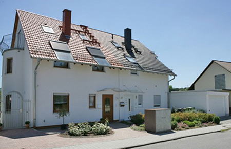 Doppelhaus in Birkenau-Niederliebersbach, Weinbergstraße