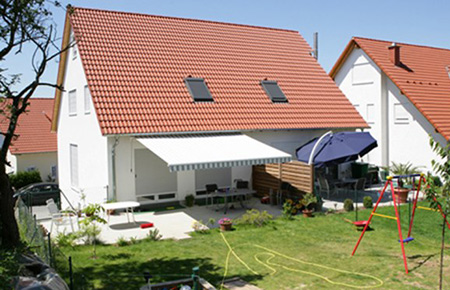 Doppelhaus in Weinheim-Lützelsachsen, in der Steig