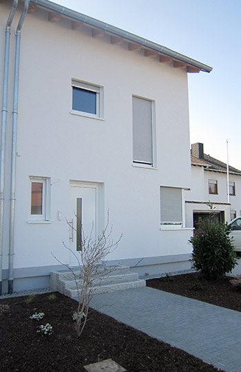 Doppelhaus in Viernheim, Baujahr 2014