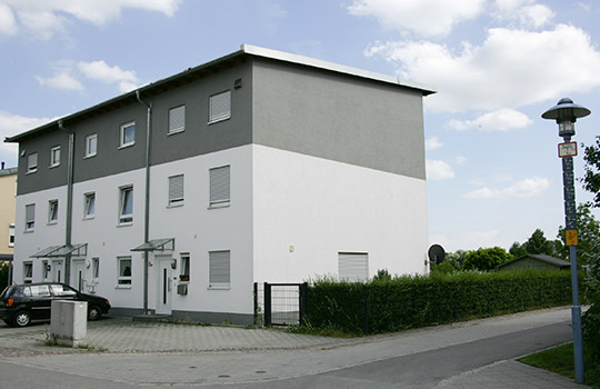 3 Reihenhäuser in Viernheim, Adolf-Loos-Weg