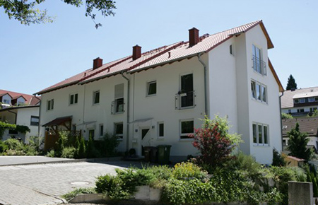 3 Reihenhäuser in Birkenau, Pfarrwald